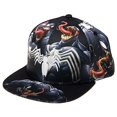 thumbnail image 2 of Marvel Comics Mens Spiderman Character Costume Embroidered/Printed Snapback Flatbrim Baseball Cap Hat, 2 of 15