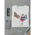 thumbnail image 3 of Dried Out Poppies & Butterflies Tee Men's -Image by Shutterstock, 3 of 4