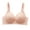 Beige, variant on Comfort Wireless Lace Bralette for Women Light Padded Bra Everyday Push up Bra Comfort Sleep Bra Khaki