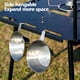 thumbnail image 5 of Mesa Plegable para Acampar Ligera Picnic 4 Pliegues Con Transporte Barbacoa Al Aire Libre, 5 of 9
