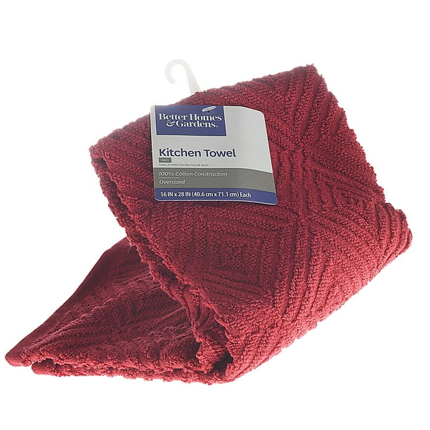 Better Homes & Gardens Red Kitchen Towel