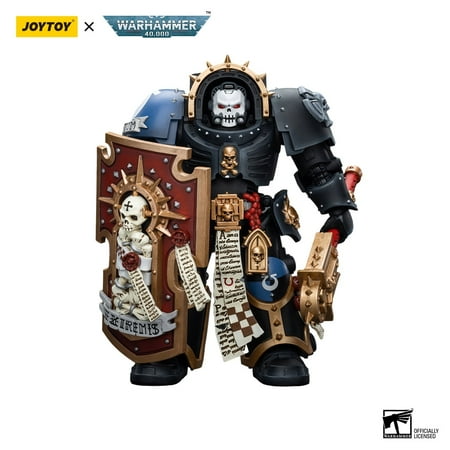 JOYTOY Warhammer 40K Ultramarines Chaplain in Terminator Armour Collection Model