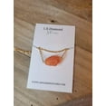 thumbnail image 4 of Raw Crystal Necklace, Carnelian Rough Stone Necklace, Genuine Crystal, 4 of 8