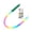 Green, variant on Portable Handheld 3 Color Pliable Light Tube 0.5 Meter Multicolor Shine Stick for Camping Outdoor Lighting and Decorate