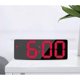 thumbnail image 3 of Smart digital alarm clock, small clock with snooze function, dimmable, temperature, date, 12/24 hours, small electronic desk clock for kitchen office, 3 of 4