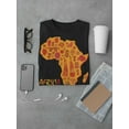 thumbnail image 3 of Africa Map Ancient Symbols Tee Men's -Image by Shutterstock, 3 of 4