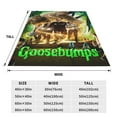 thumbnail image 4 of Goosebumps Fleece Blanket Super Soft Cozy Warm Flannel Fleece Throw Blanket For Couch Bed Sofa Throw 60"X50", 4 of 7