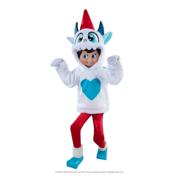 The Elf on the Shelf Claus Couture Yeti Hoodie Set – Scout Elf Outfit (Scout Elf Not Included)