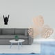 thumbnail image 2 of Estatua del gesto de la roca,Estatuas y figuras de dedos con gestos de música rock,Placa de pared con hojas de palma,Decoración de pared de madera con hojas de palma,Adorno de madera con, 2 of 8