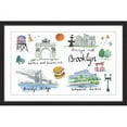 thumbnail image 2 of "Brooklyn Sites" Framed Painting Print, 2 of 6