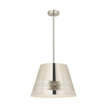 1 Light Chandelier-Polished Nickel Finish Bailey Street Home 372-Bel-4529455