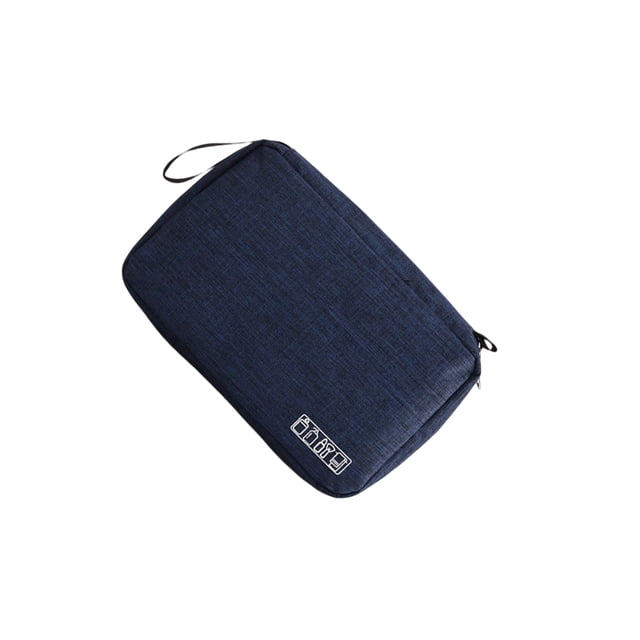 Bolsa colgante de viaje para almacenamiento de maquillaje, bolsa de transporte multifuncional para cosméticos, Maleta de ducha para mujer, Almacenamiento y organización del hogar Azul marino Toystoory HA077442-03