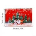 thumbnail image 2 of Christmas Dining Table Napkin Mats Faceless Gnome Table Mat Placemats Kitchen Table Western Food Napkins Tablecloth, 2 of 10