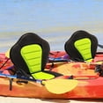 thumbnail image 4 of Siège de Planche à Pagaie Réglable Siège de Kayak Rembourré Dossier de Canot Siège avec Sac de Rangement Amovible pour Kayaks Bateaux à Rames Bateaux de Pêche, 4 of 5