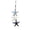 Dark Blue, variant on Mediterranean Decorative Pendants, Illuminated Coastal Wall Hangings, Nautical Starfish & Seahorse Decor, Battery-Powered Accent Lights for Beach House, Bathroom & Sea Themed Rooms, Dark Blue