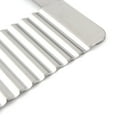 thumbnail image 3 of Stainless Steel Potato Chip Dough Vegetable Crinkle Wavy Cutter Blade Knife Tool, 3 of 3
