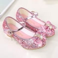 thumbnail image 6 of Toddler/Little Kid/Big Kid Girls Dress Shoes Mary Jane Wedding Party Shoes Glitter Bridesmaids Princess Heels, 6 of 6