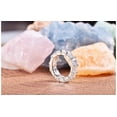 thumbnail image 4 of ADIRFINE 925 Sterling Silver 5MM Asscher Cut Cubic Zirconia Eternity Ring, 4 of 4