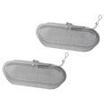 thumbnail image 5 of CIMAXIC 2pcs Creative Tea Infusers Household Tea Strainers Kitchen Brine Filters (Silver),4.33"X1.89"X1.89", 5 of 5