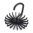 thumbnail image 3 of Adjustable Rotating Tie Rack Hanger with 20 Hooks, Space Saving Closet Organizer for Ties, Scarfs, Belts, 3 of 8