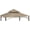 Beige1, variant on Winds Replacement Canopy for Target Madaga Gazebo (Dark Blue)