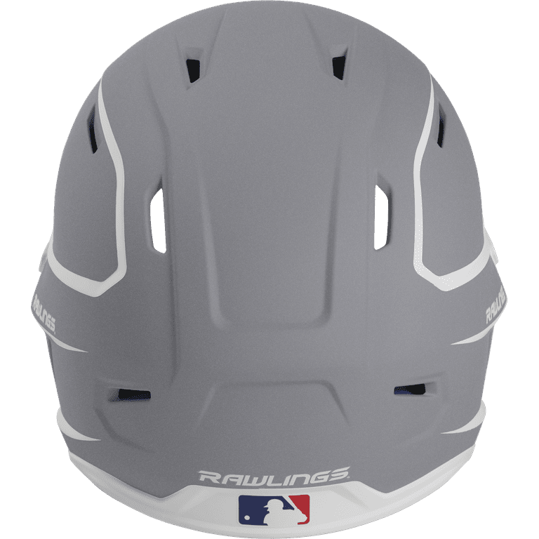 Rawlings Mach Two-Tone Matte Batting Helmet Senior Scarlet | White