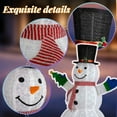 thumbnail image 4 of Ktaxon Lighted Christmas 6ft Snowman Outdoor Yard Decoration LED Lights, 4 of 9