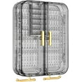 thumbnail image 1 of HUGFEGWE Jewelry Wall Organizer, Transparent Jewelry Wall Box, Large Wall Jewelry Storage Box, Jewelry Cabinet Armoire, Necklace Wall Organizer Box, Gift Jewelry Cabinet Holder for Necklaces, Rings, 1 of 9