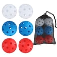 thumbnail image 1 of Juego de pelotas de práctica de golf Aivalas Backyard de plástico PE de 3 pulgadas, 1 of 7