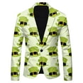 thumbnail image 4 of Mens St Patricks Day 3D Digital Printed Suit Set Light Business Suit Jacket Saint Patricks Day Casual Notched Lapel Blazers Slim Fit Lightweight Sport Coats Blazer, 4 of 5