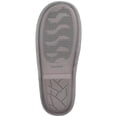 thumbnail image 4 of Club Room Mens Best Dad Embroidered Slippers Grey Small  to 7, 4 of 5