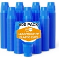 thumbnail image 2 of PYYNA-600 Pack 3 oz Plastic Bathroom Cups, Leakproof Disposable Mouthwash Cups, Small PP Plastic Cups for Bathroom Rinse, Dental Rinse, Guest Bathroom, 2 of 4