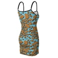 thumbnail image 6 of Ladies Elegant Sling Sleeveless Sexy Dress Animal prints, 6 of 6