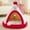red, variant on Cat Tent 15x15inch, Foldable Cat Bed Cave, Winter Warm Kitten House, Dog Hideaway House, Pet Bed Hideout for Small and Medium Dogs