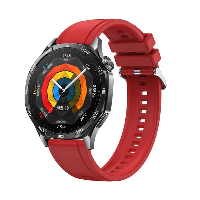 22MM Color Silicone Sports Watch Band, Durable, Comfortable Wear, Universal Compatibility, Multiple Colors for Active Lifestyles