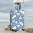 thumbnail image 4 of Wukai Funny Chicken Elastic Luggage Cover: Personalized Protection for Your Suitcase - Fits 19~29-inch, Washable & Durable Travel Companion-X-Large, 4 of 8
