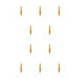 thumbnail image 1 of Injueey Point Drill Pen Bowling Style Herramienta de perforación multifuncional Suministro de bricolaje Accesorios de bordado Decoración de naranja 10piezas, 1 of 6