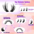 thumbnail image 4 of Extensiones de pestañas YDAGKH en grupos voluminosos 5-19 mm, 296 piezas, 4 of 7