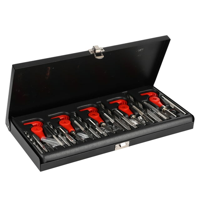 Thread Repair Inserts,131pcs Metric Damaged Thread Thread Repair Tool Car Accessory Ultimate Comfort