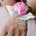 thumbnail image 3 of SPRING PARK Wrist Corsage Bracelet Bridesmaid Sisters Hand Flowers Wedding Party Bridal, 3 of 7