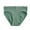 Green, variant on Panties for Women Women Mid Waist Solid Color Ribbed Cotton File Breathable Seamless Briefs Panties Soft Strech Ladies Breathable