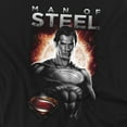 thumbnail image 2 of Man of Steel T-Shirt Steel Unisex Graphic Tee For Men & Women, 2 of 7