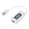 thumbnail image 4 of 3 In 1 LCD Digital USB Voltmeter Ammeter 5V 12V DC Car Phone Voltage Current Volt Ampere Power Capacity Charger Detector Monitor ,Wide Application, 4 of 9