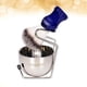 thumbnail image 3 of 1 juego de accesorios de afeitado, cepillo para limpiar barba, cuenco para mezclar, soporte de cepillo de metal para hombres (cerdas de nailon), 3 of 5