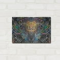 thumbnail image 3 of Luxe Metal Art 'Cernunnos' by Pedro Gavidia, Metal Wall Art, 16"x12", 3 of 9