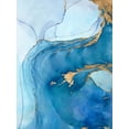 thumbnail image 2 of Borges, Victoria 12x14 Black Ornate Wood Framed with Double Matting Museum Art Print Titled - Sea Whirl I, 2 of 4
