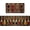 Brown-spices, variant on Mexican Talavera Kitchen Rugs Sets of 2 Non Slip Washable, Mexican Tile Kitchen Mats for Floor 2 Piece Home Decor