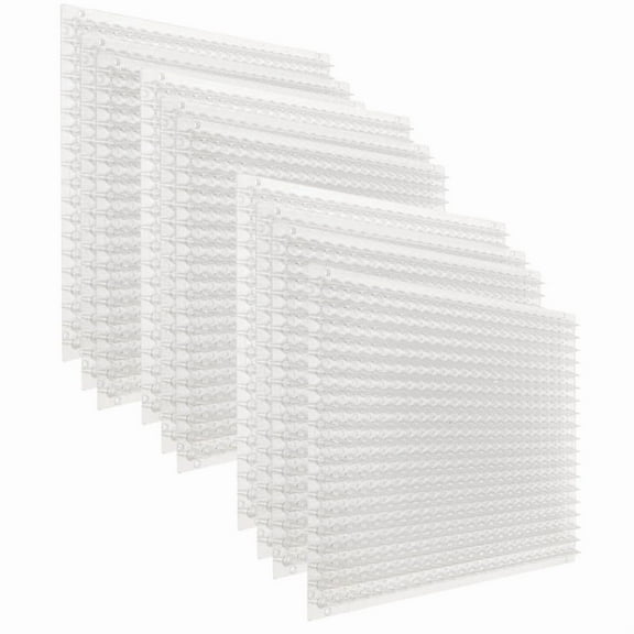 10 Pack Scat Mat for Cats with Spikes, Cat Repellent Deterrent Indoor, Training Pads K pwm25