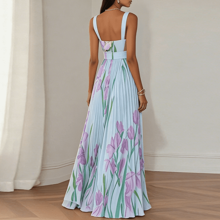 chiffon empire waist dress Ever-Pretty Summer A-Line V-Neck Formal for Women Mother of the Bride Wedding Guest Dresses Black US4 : Clothing, Shoes & Jewelry or romantic weddings Chiffon Dresses for Women Sleeveless