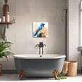 thumbnail image 4 of ZHONGYUTONG Blue Bird Wall Art Canvas Prints Birds on Tree Pictures Wall Decor Animal Artwork Painting for Bedroom Bathroom Decor Framed (20.00" x 20.00"), 4 of 5